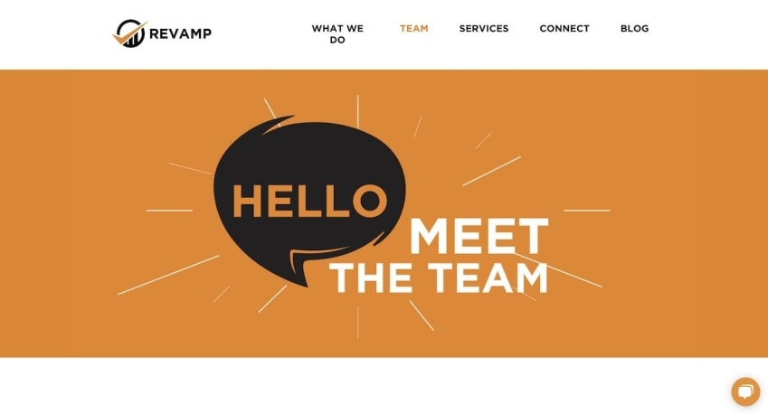 Revamp Agency JAMstack based website copy min