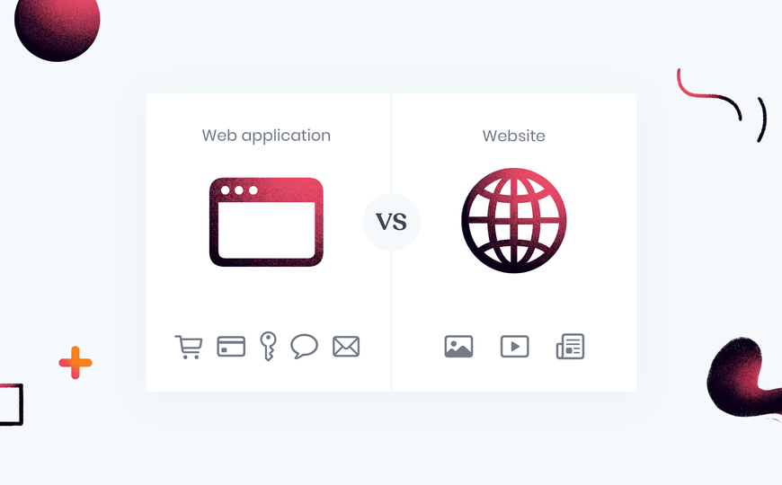 Web apps vs websites